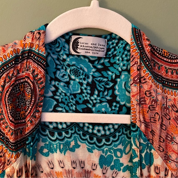 Lotus and Luna Mandela Kimono - Picture 3 of 6